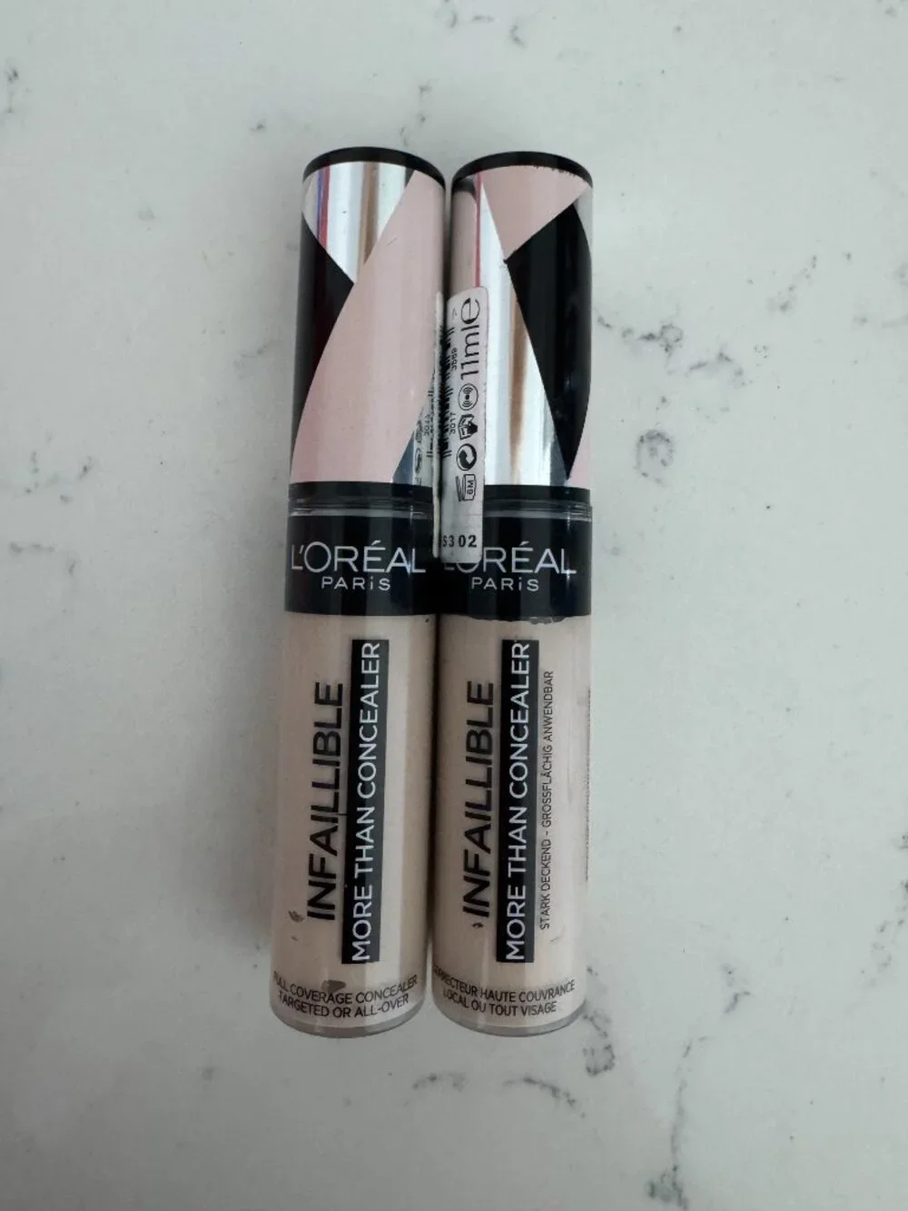 L'Oréal Infallible More Than Concealer Stick 327 Cashmere Bundle x2 NWT